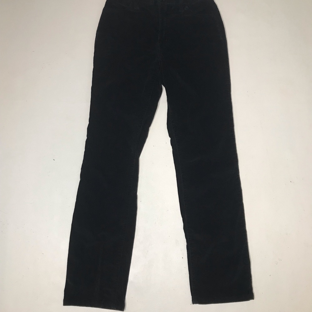 NYDJ Black Corduroy Pants Jeans 6